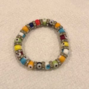 Evil eye bracelet